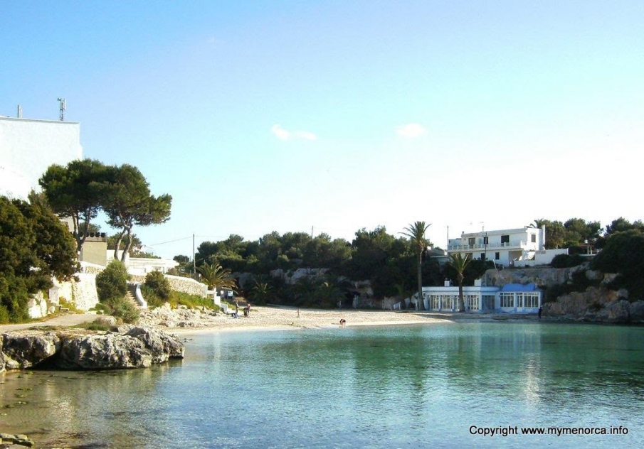 Playa Santandria plage station balnéaire,minorque