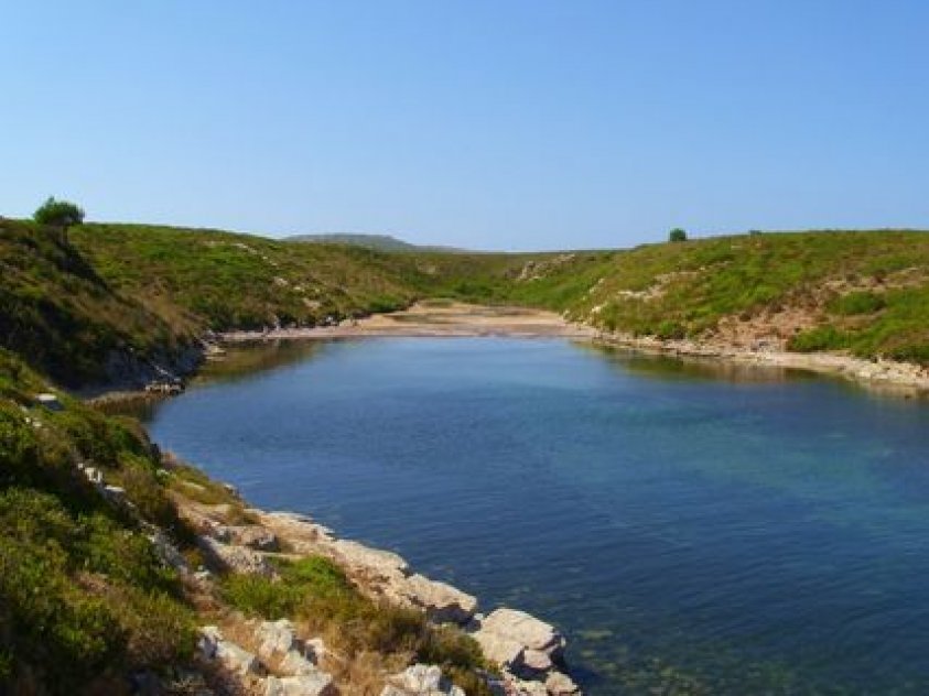 Cala Pudent plage naturelle,minorque