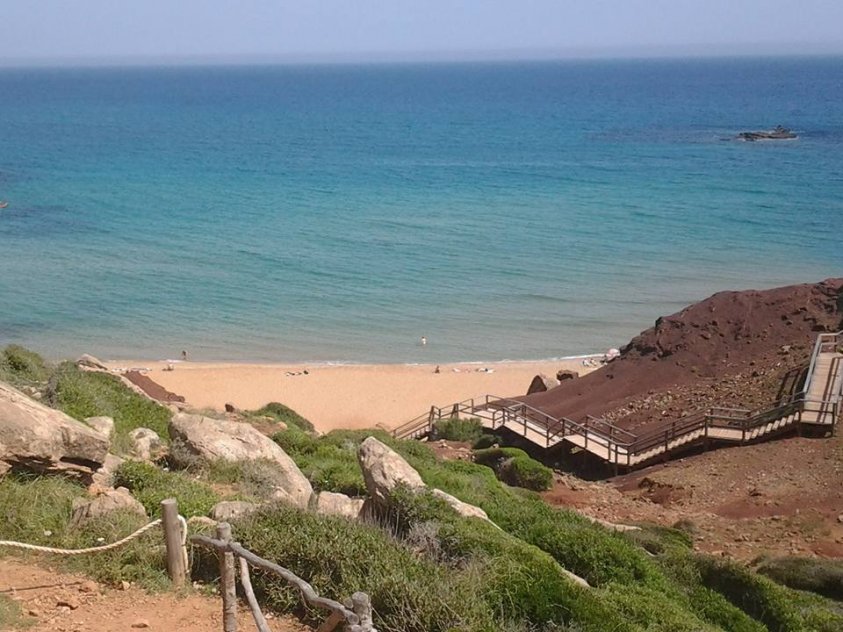 Cala Pilar plage naturelle,minorque