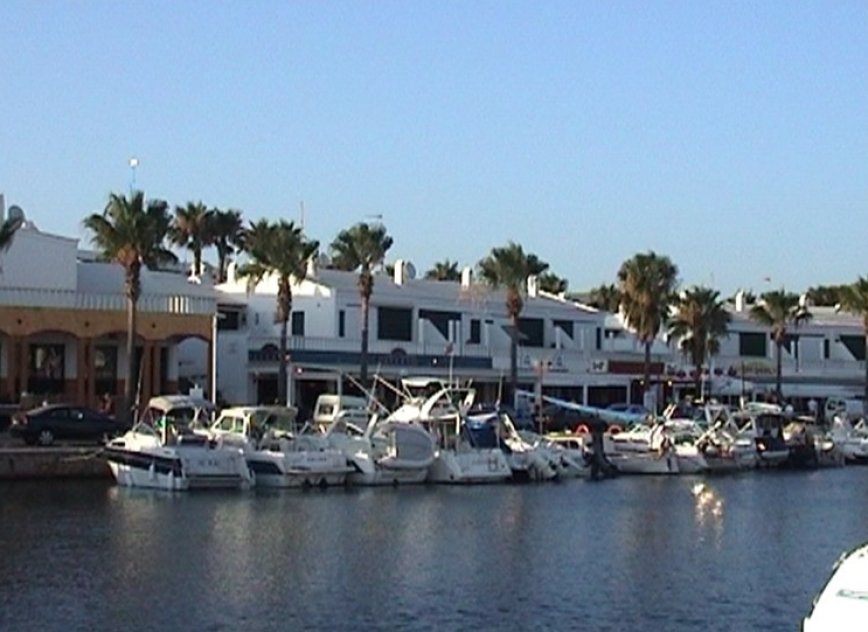 Cala'n Bosch Marina,minorque