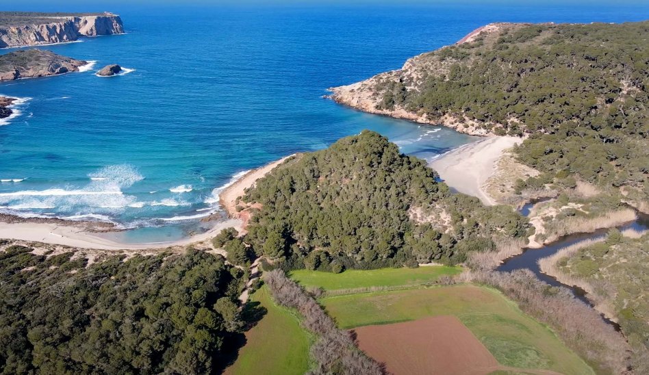 La Vall Woodlands and coast,minorque