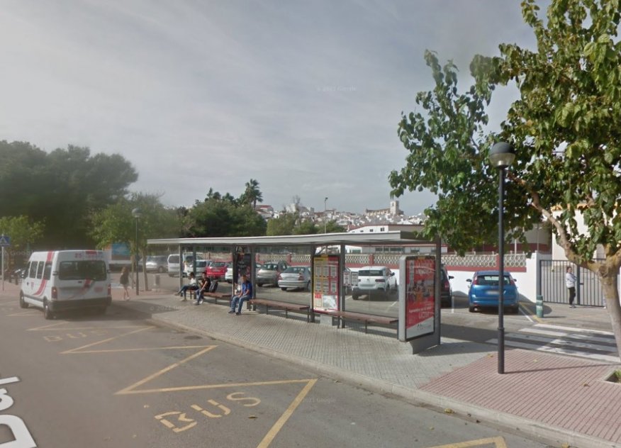 Alaior Main Bus Stop,minorque