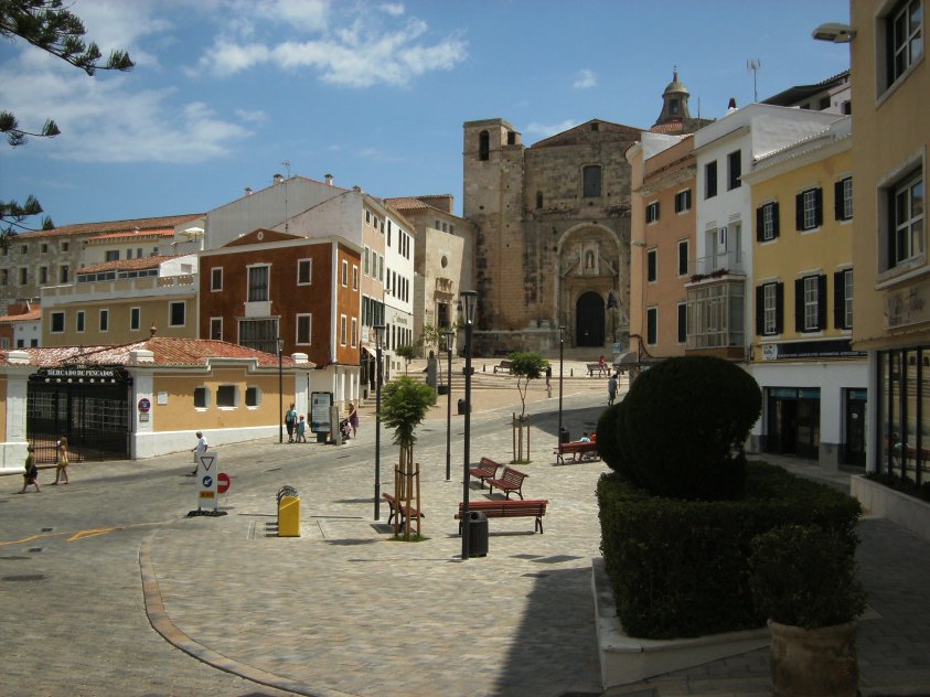 Placa de España Mahon,minorque