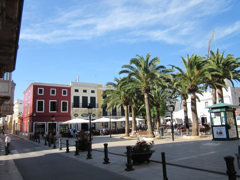Plaza de Alfonso III,minorque