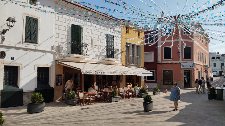 Vieille ville d'Es Mercadal, Minorque,minorque
