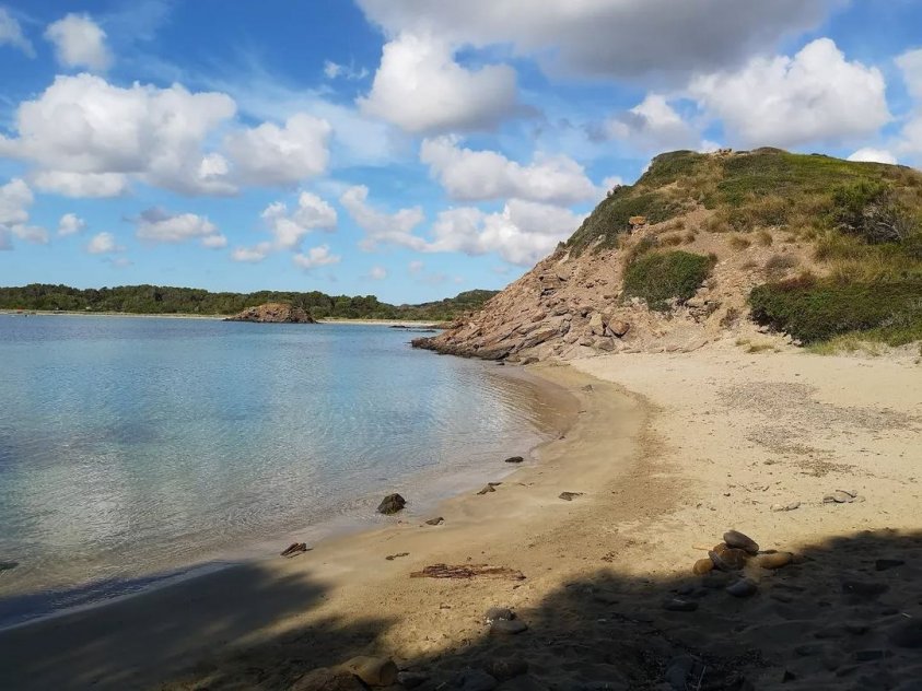 Cala En Vidrier plage naturelle,minorque