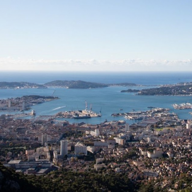Toulon ferry port terminal