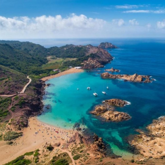 minorque Plage vierge