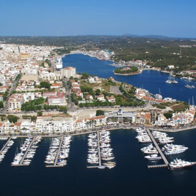 Mahon Harbour ( Port  Maó )