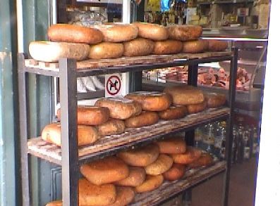 Great little food shops - Menorca's famous Cheese