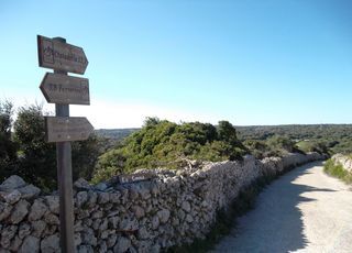 Itinéraires cyclables à Minorque