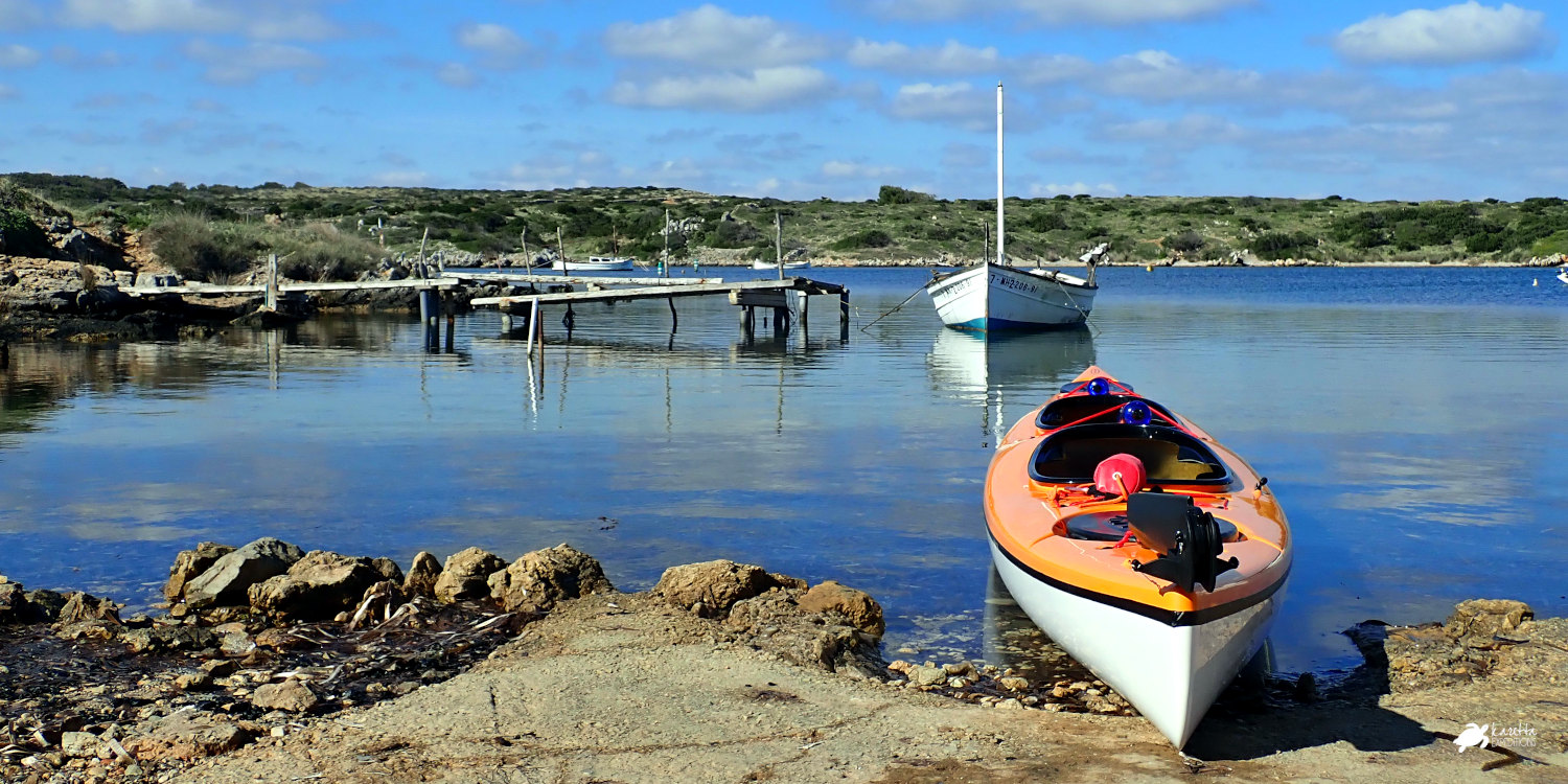 Kayak à Minorque